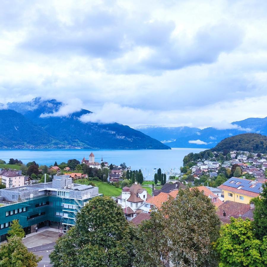 Spiez Lakeview By The Station Room A Ngoại thất bức ảnh